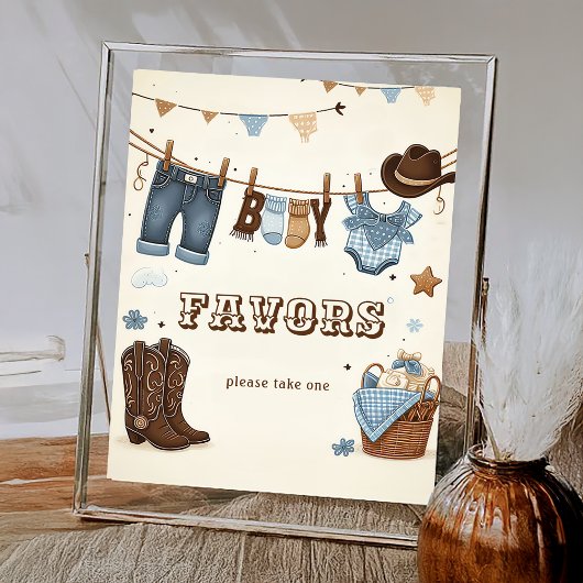 Little cowboy Favers poster