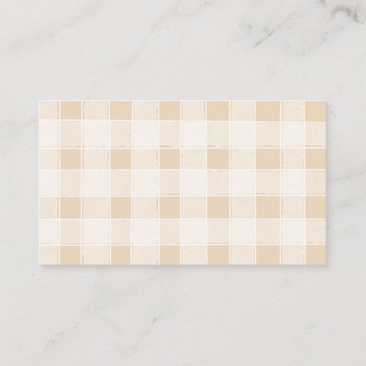 Little Cowboy Modern Western Rodeo Baby Registry Informatiekaartje (Achterkant)