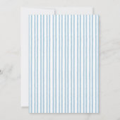 Little Cowboy Modern Wild West Baby Shower Kaart (Achterkant)