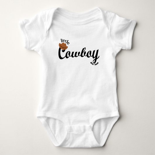 little Cowboy Romper (Voorkant)