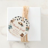 Little Cowboy westerne thema jongen baby shower Bedankjes Labels (In situ)