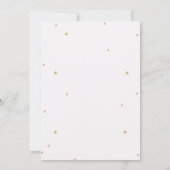 Little Cowboy Wild West Boy Baby shower Uitnodigin Kaart (Achterkant)