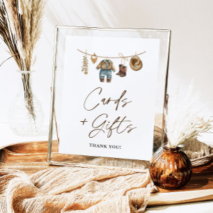 Little Cowboy, Wild West Rodeo Boeken & Geschenken Poster