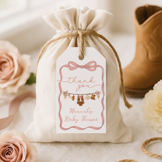 Little Cowgirl Baby Shower Cadeaulabel