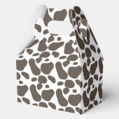 Little Cowgirl Western Floral Girl Baby Shower Bedankdoosjes (Achterkant)