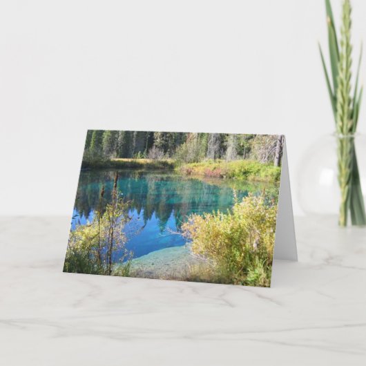 Little Crater Lake Kaart (Voorkant)