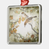 Little Creature-Bull-kopse Shrikes Metalen Ornament (Links)