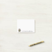 Little Critters Hamster Personaliseer notities Post-it® Notes (Op bureau)