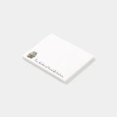 Little Critters Hamster Personaliseerbare Notities Post-it® Notes (Schuin)