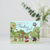 Little Critters Thank You Postcard Briefkaart (Staand voorkant)
