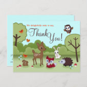 Little Critters Thank You Postcard Briefkaart (Voorkant / Achterkant)