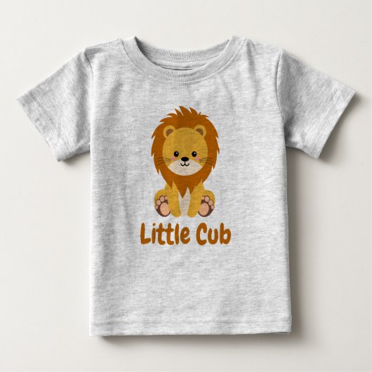 Little Cub Baby T-shirt (Voorkant)