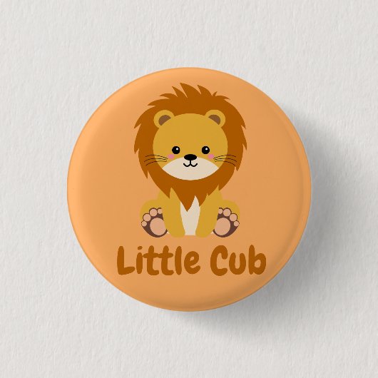 Little Cub Button (Voorkant)