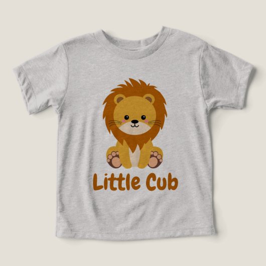 Little Cub Toddler T-shirt (Design voorkant)