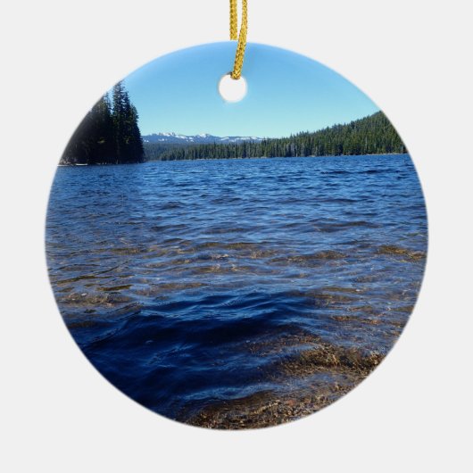 Little Cultus Lake, OF Keramisch Ornament (Voorkant)