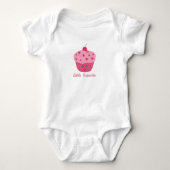 Little Cupcake Baby Jersey Bodysuit (Voorkant)