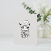 Little Cut monstert Briefkaart (Staand voorkant)