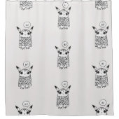 Little Cut monstert Douchegordijn (Voorkant)