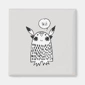 Little Cut monstert Magneet (Voorkant)