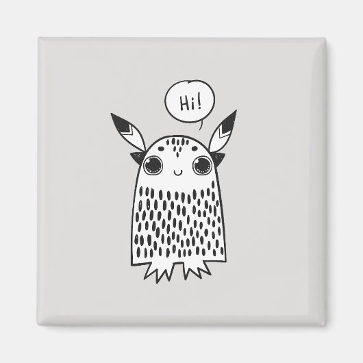 Little Cut monstert Magneet (Voorkant)