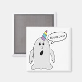 Little Cute Boonicorn Ghost Magneet (Voorkant / Achterkant)