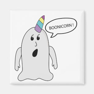 Little Cute Boonicorn Ghost Magneet