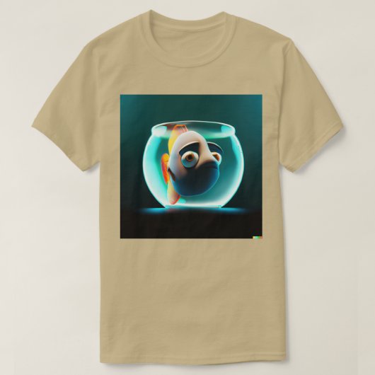 Little Cute Fish T-shirt (Design voorkant)