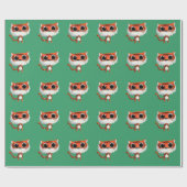Little Cute Tiger Cadeaupapier (Vlak)