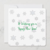 Little Cute Whimsical Elves Kaart (Achterkant)