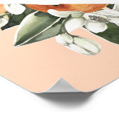 Little Cutie 1st Birthday Party Welcome Poster (Hoek)