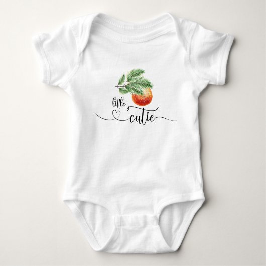 Little Cutie Baby Bodysuit (Voorkant)
