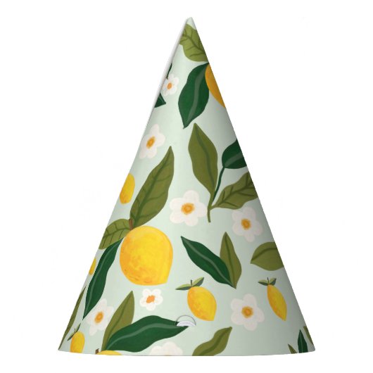 Little Cutie Baby Citroen Citrus Feesthoedjes (Links)