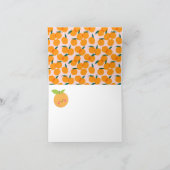 Little Cutie Baby Dank je Bedankkaart (Binnen)