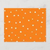 Little Cutie Baby shower Advice Card (Achterkant)