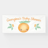 Little Cutie Baby shower Banner (Horizontaal)