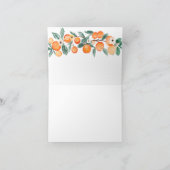 Little Cutie Baby shower Bedankt (Binnen)