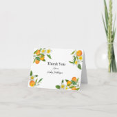 Little Cutie Baby shower Bedankt (Voorkant)