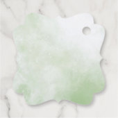 Little Cutie Baby shower Bedankt Bedankjes Labels (Achterkant)