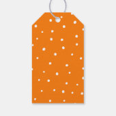 Little Cutie Baby shower Bedankt Cadeaulabel (Achterkant)