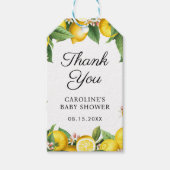 Little Cutie Baby shower Bedankt Cadeaulabel (Voorkant)