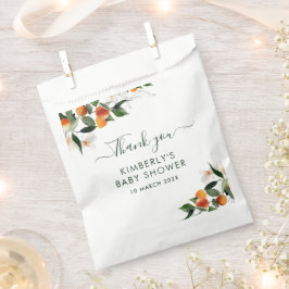 Little cutie baby shower bedankzakje