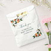 Little cutie baby shower bedankzakje (Gezegeld)