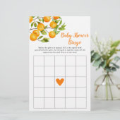 Little Cutie Baby shower Bingo Game (Staand voorkant)