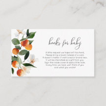 Little cutie baby shower boeken voor baby card