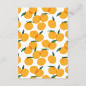 Little Cutie Baby shower Book for Baby Kaart (Achterkant)