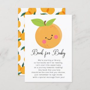 Little Cutie Baby shower Book for Baby Kaart