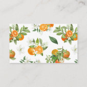 Little Cutie Baby shower Diaper Raffle Informatiekaartje (Achterkant)