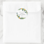 Little Cutie Baby shower Favor Label (Tas)