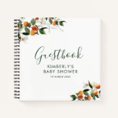 Little Cutie baby shower Gastenboek Notitieboek (Voorkant)