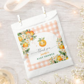 Little Cutie Baby shower Gender Neutral Bedankzakje (Geknipt)